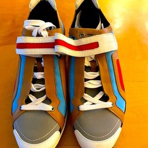 Men’s Pierre Hardy Leather Low Trainers